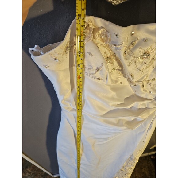 Vintage Niki Dress By Niki Livas Size 8 Off White Prom/wedding‎ Dress - Picture 10 of 12